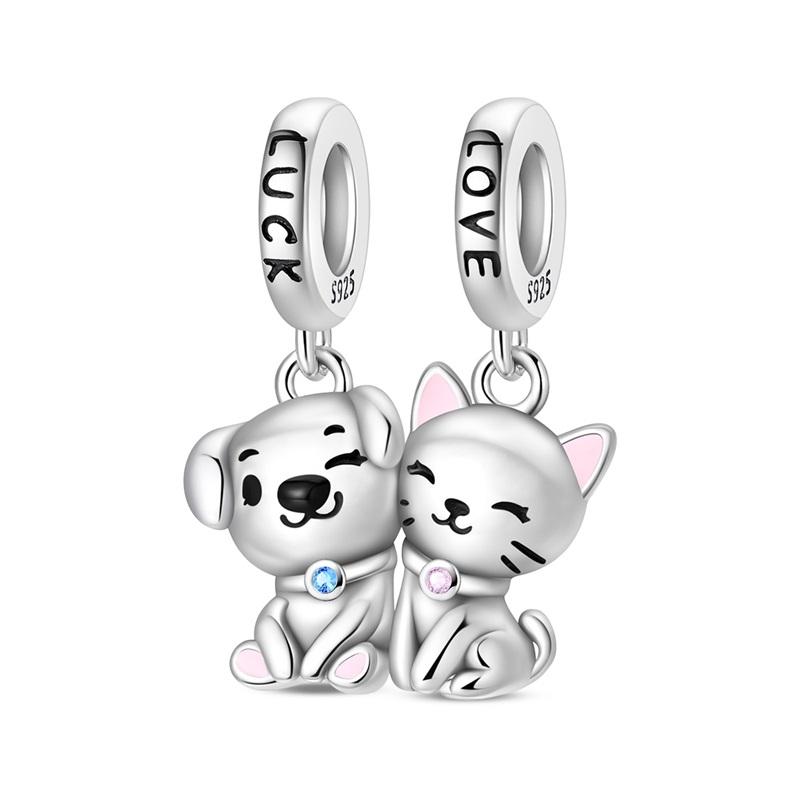 925 Silver Capybara Cats And Dogs Magnetic Attraction Charms Pendant For Women Fit Bracelet DIY Jewelry Gift
925 Silver Capybara Cats And Dogs Magnetic Attraction Charms Pendant For Women Fit Bracelet DIY Jewelry Gift