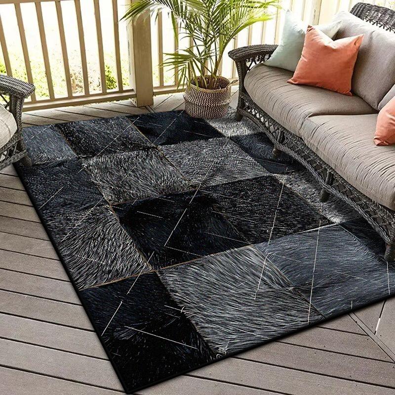 Modern Geometric Balcony Rug Abstract Decoration Home Non-slip Living Room Carpet Bedroom Lounge Sofa Easy Cleaning Floor Mats 60*90cm
Modern Geometric Balcony Rug Abstract Decoration Home Non-slip Living Room Carpet Bedroom Lounge Sofa Easy Cleaning Floor Mats 60*90cm