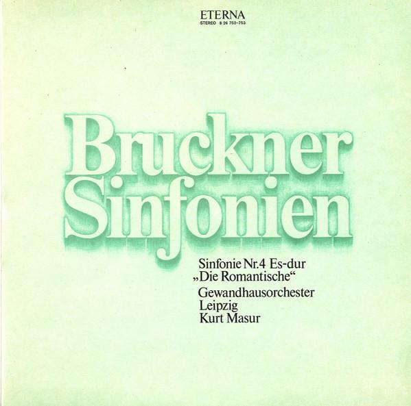 LP Record ANTON BRUCKNER GEWANDHAUSORCHESTE Sinfonie Nr. 4 EsDur Romantische 826752753 ETERNA 1976 Germany Classical Used
LP Record ANTON BRUCKNER GEWANDHAUSORCHESTE Sinfonie Nr. 4 EsDur Romantische 826752753 ETERNA 1976 Germany Classical Used