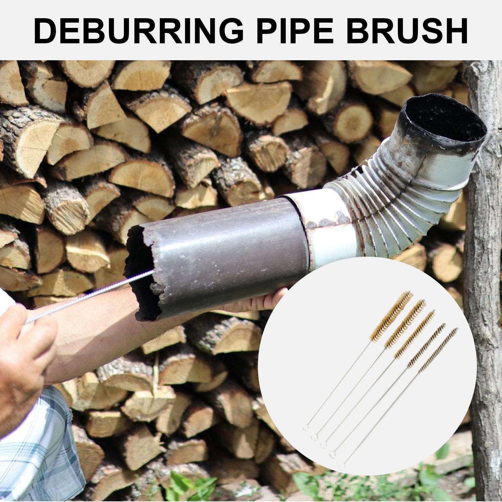 5Piece Brass Pipe Cleaning Brush Set Long Handle Brass Wire Brushes for Tube Cylinder Bore Cleaning 6 15mm
5Piece Brass Pipe Cleaning Brush Set Long Handle Brass Wire Brushes for Tube Cylinder Bore Cleaning 6 15mm