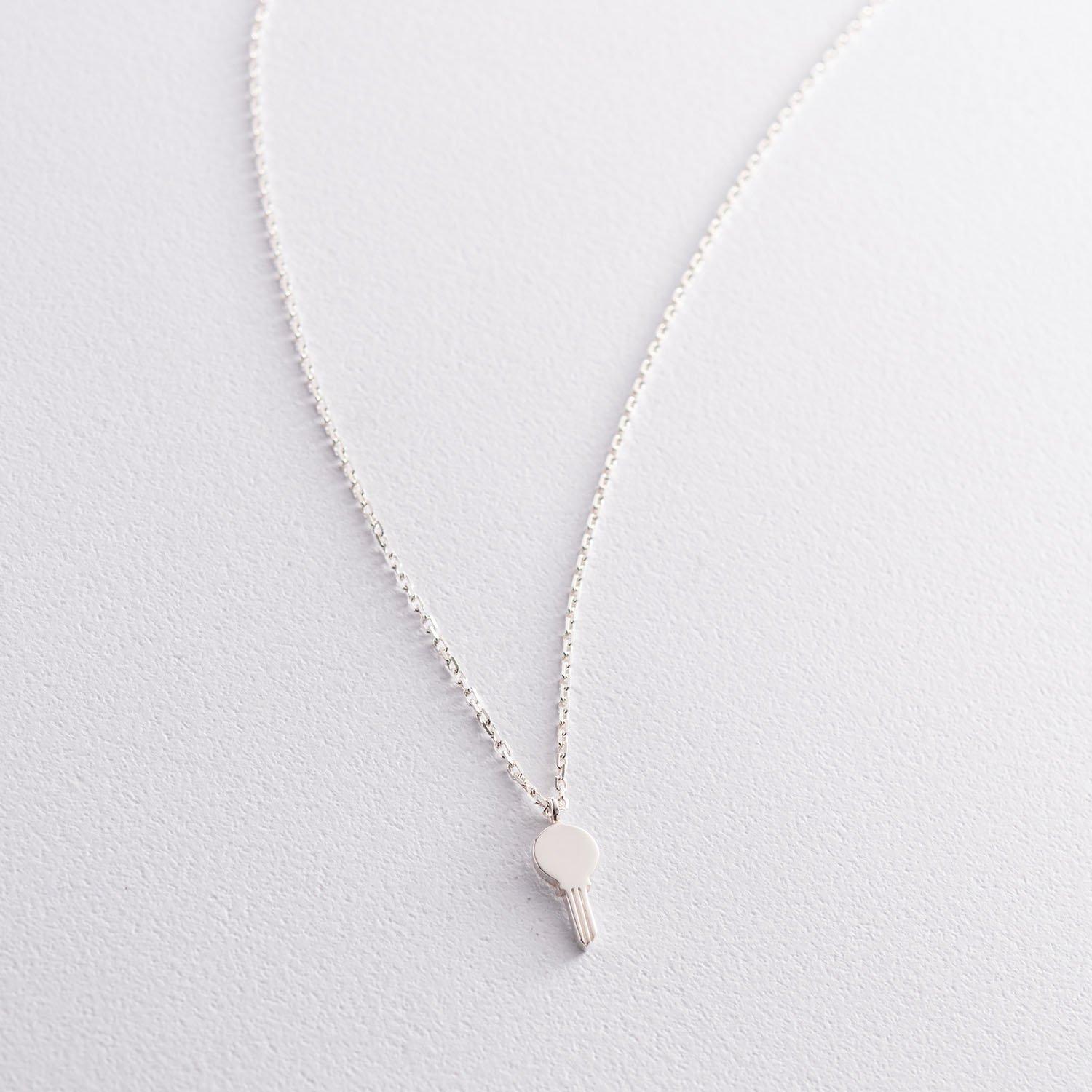 Срібне кольє Ключик Oniks 44 cm срібний
Срібне кольє Ключик Oniks 44 cm срібний