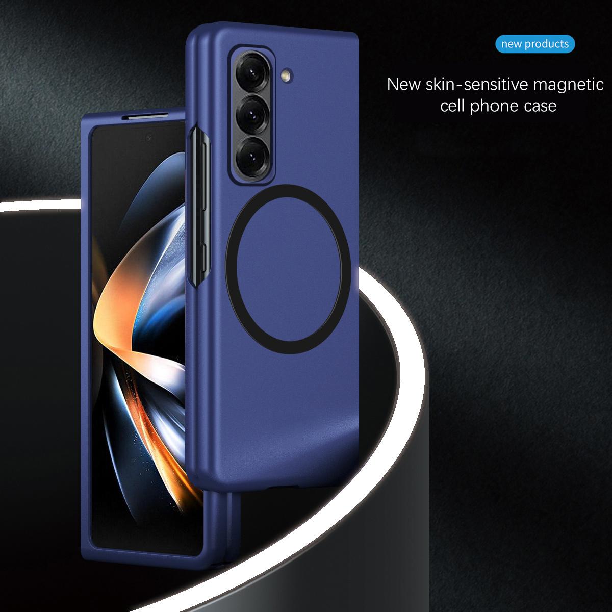 Matte PC Phone Case for Samsung Galaxy Z Fold Special/Z Fold 6 Slim/W25 Skin Touch Back Cover Compatible with Magsafe Purple
Matte PC Phone Case for Samsung Galaxy Z Fold Special/Z Fold 6 Slim/W25 Skin Touch Back Cover Compatible with Magsafe Purple