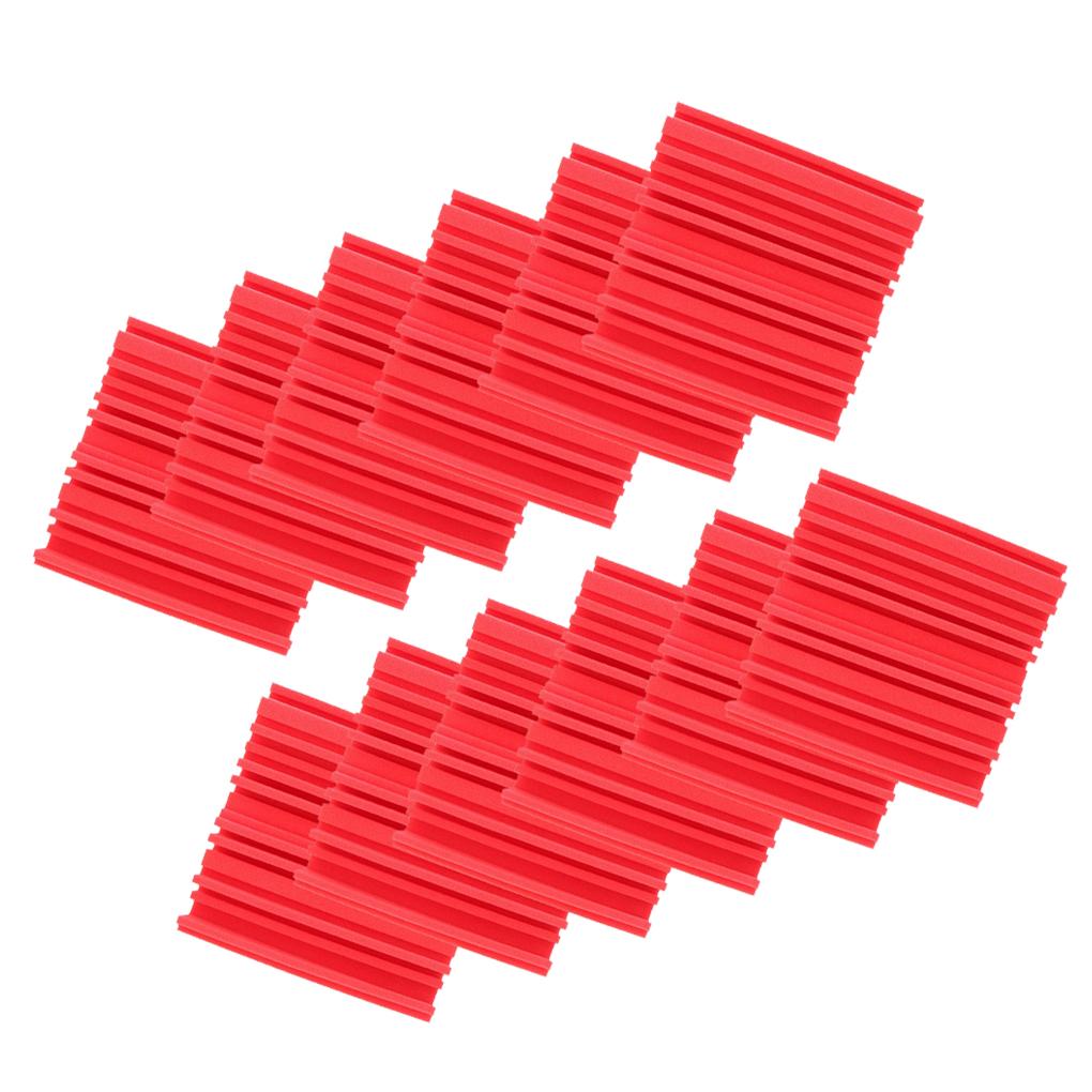 12 Pieces Piano Room Flame Retardant Sound Absorbing Block Home Office Studio Audio Recording Soundproof Panel
12 Pieces Piano Room Flame Retardant Sound Absorbing Block Home Office Studio Audio Recording Soundproof Panel