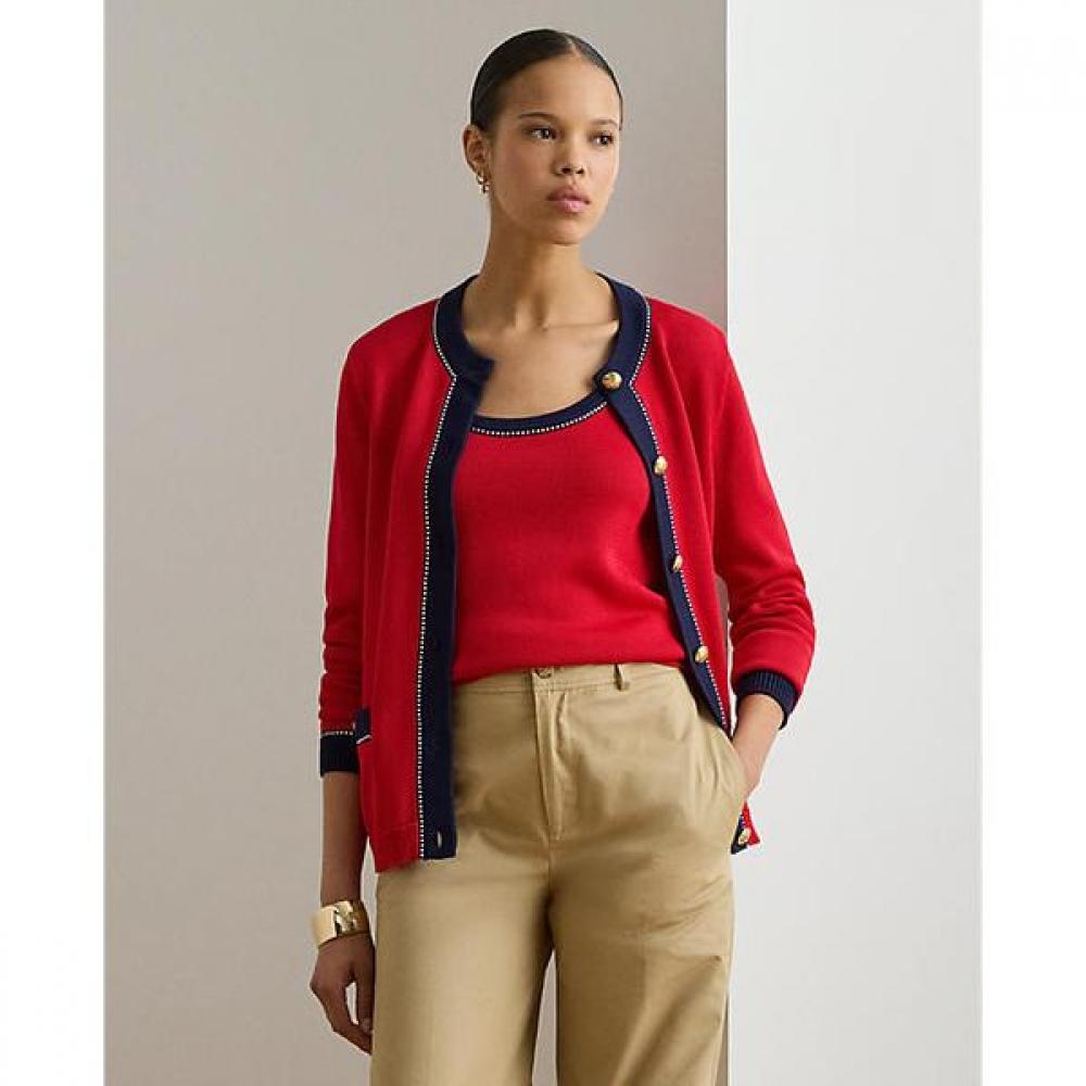 Lauren Ralph Lauren Two Tone Cotton Blend Cardigan Wmlrswes6820893600 M
Lauren Ralph Lauren Two Tone Cotton Blend Cardigan Wmlrswes6820893600 M