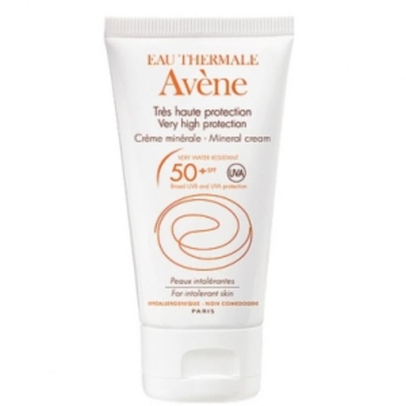 Avene Минеральный солнцезащитный крем SPF 50+ 50 мл
Avene Минеральный солнцезащитный крем SPF 50+ 50 мл