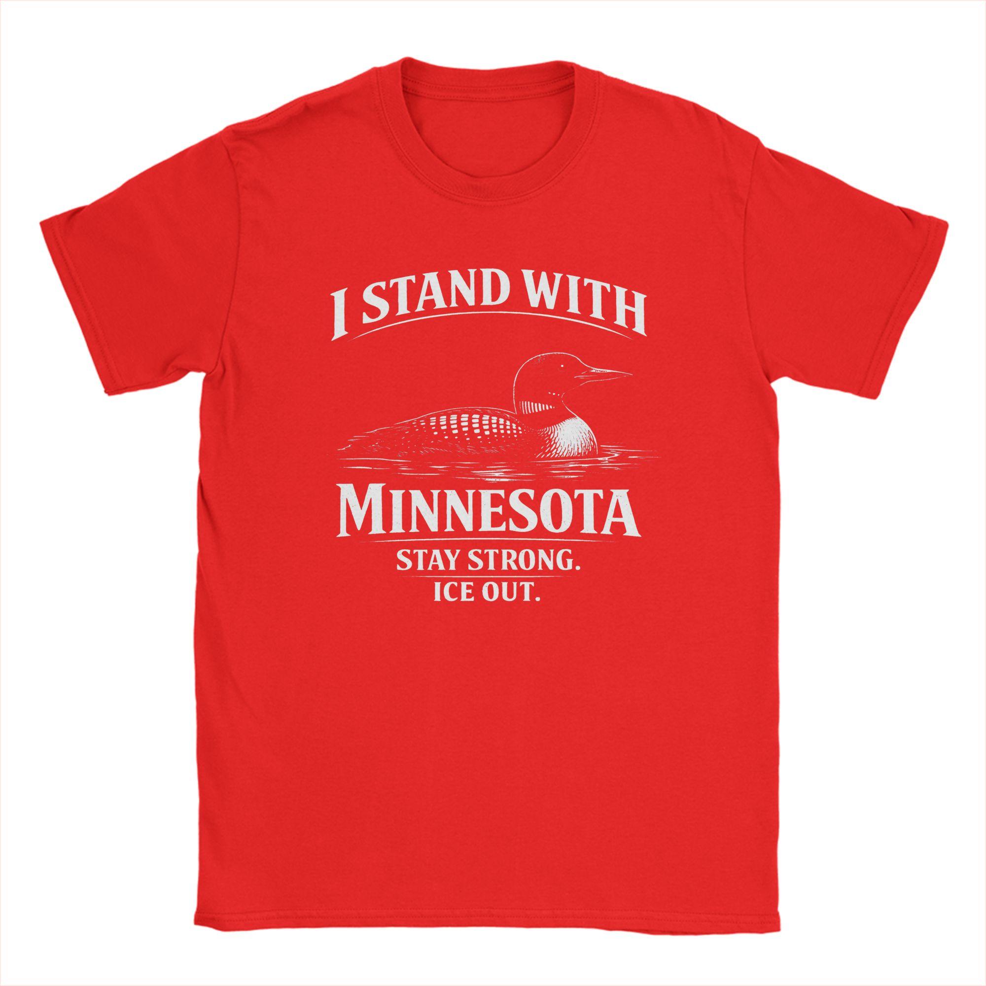 I Stand With Minnesota Ice Out Unisexs T Shirt Humor Tees Short Sleeve Round Collar TShirt Cotton XL XL Clothes S
I Stand With Minnesota Ice Out Unisexs T Shirt Humor Tees Short Sleeve Round Collar TShirt Cotton XL XL Clothes S