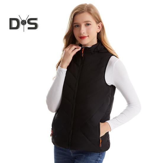 Женский осенне-зимний утепленный жилет с 11 зонами подогрева, 3 уровня температуры, застежка-молния с карманами на молнии, однотонный теплый жилет без рукавов с подкладкой для домашних выходов S чёрный
Женский осенне-зимний утепленный жилет с 11 зонами подогрева, 3 уровня температуры, застежка-молния с карманами на молнии, однотонный теплый жилет без рукавов с подкладкой для домашних выходов S чёрный