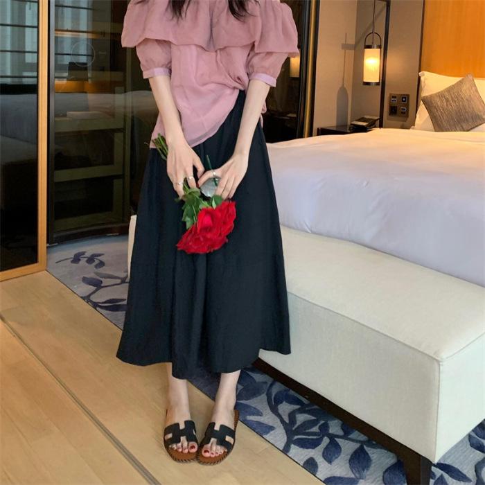 Женская юбка А-силуэта белого цвета с высокой талией, маленького размера, средней длины, облегающего кроя, идеально подходит для весны, лета и осени XL
Женская юбка А-силуэта белого цвета с высокой талией, маленького размера, средней длины, облегающего кроя, идеально подходит для весны, лета и осени XL