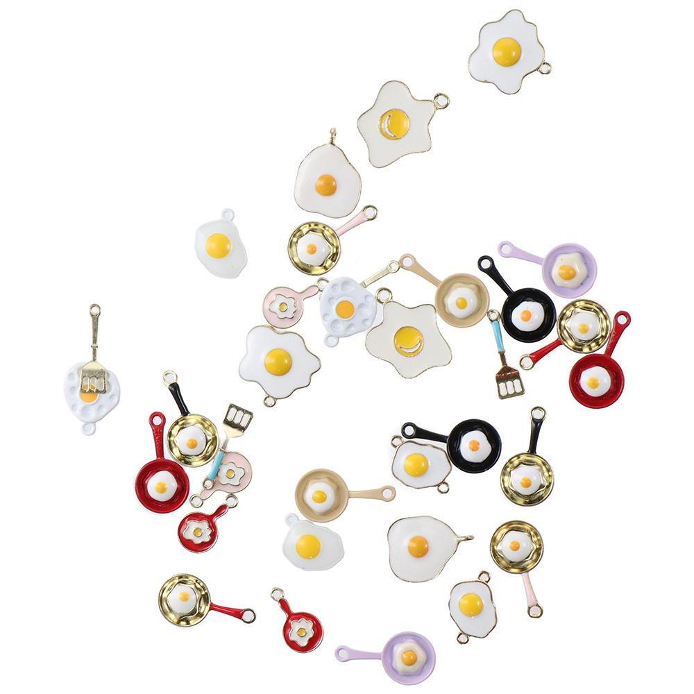 34 шт. Красочные пищевые шармы смешанных цветов Ожерелье для жарки яиц Омлет Ломтик Женщины
34 шт. Красочные пищевые шармы смешанных цветов Ожерелье для жарки яиц Омлет Ломтик Женщины