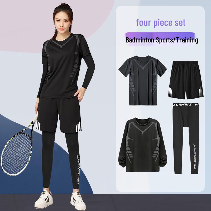 WEZHO Women s 4-Piece Quick-Dry Sports & Yoga Set
WEZHO Women s 4-Piece Quick-Dry Sports & Yoga Set