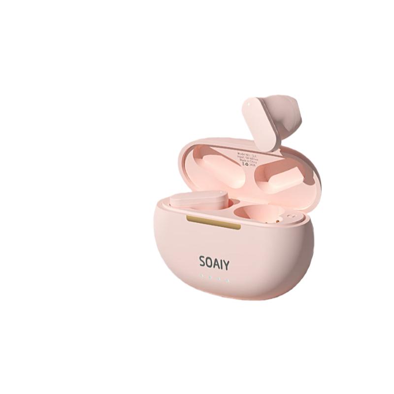 Bluetooth Earphones, Wireless Headphones, Open Semi-In Design, for Sports Running Cycling Calls Noise Reduction, Pink рожевий
Bluetooth Earphones, Wireless Headphones, Open Semi-In Design, for Sports Running Cycling Calls Noise Reduction, Pink рожевий