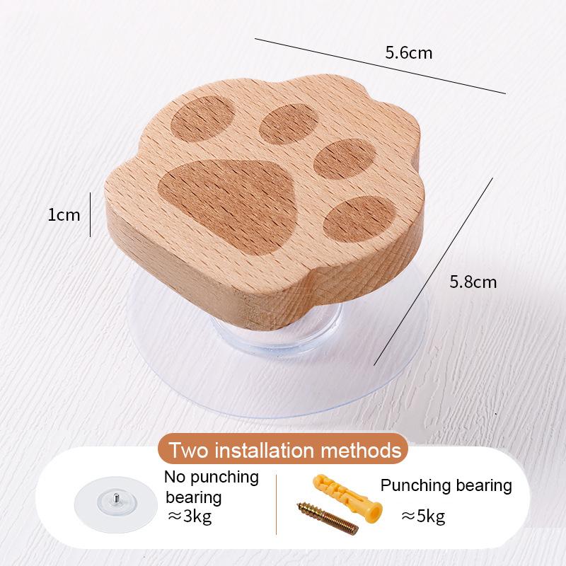 Creative Beech Wood Coat Hook Cute Solid Wood No Drill Adhesive Hook Minimalist Wall Hook For Home Kids Room Living Room A6
Creative Beech Wood Coat Hook Cute Solid Wood No Drill Adhesive Hook Minimalist Wall Hook For Home Kids Room Living Room A6