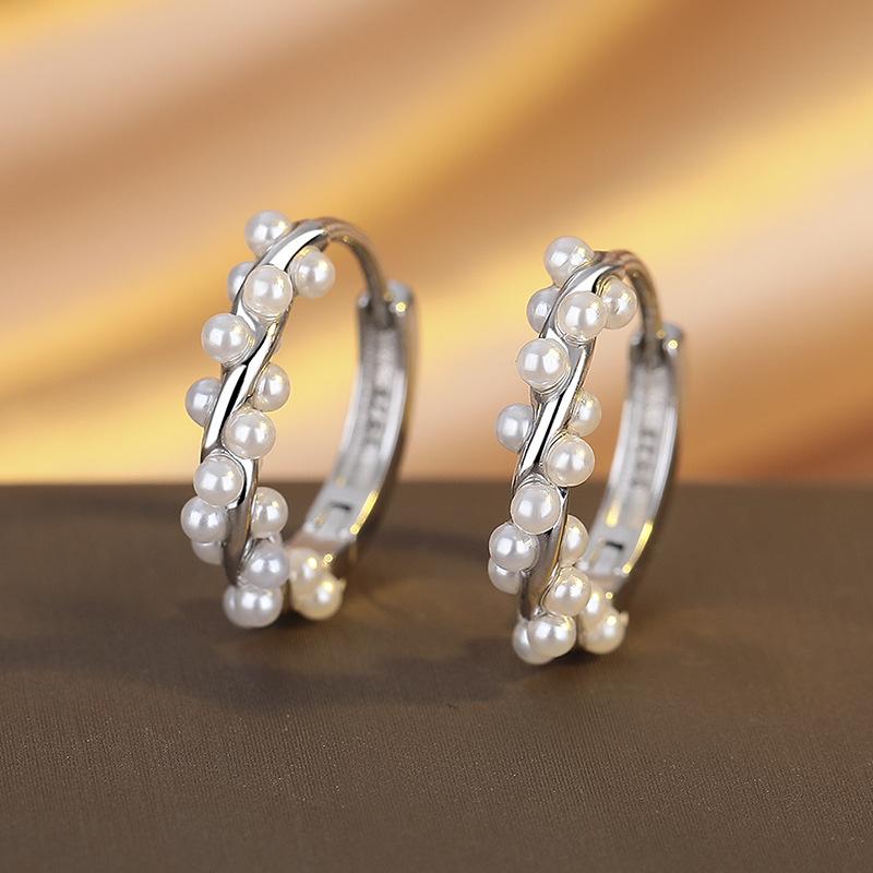 Wrapped Pearl Earrings Women S Niche High-End Earrings French Rings Earrings Earrings платиновый
Wrapped Pearl Earrings Women S Niche High-End Earrings French Rings Earrings Earrings платиновый