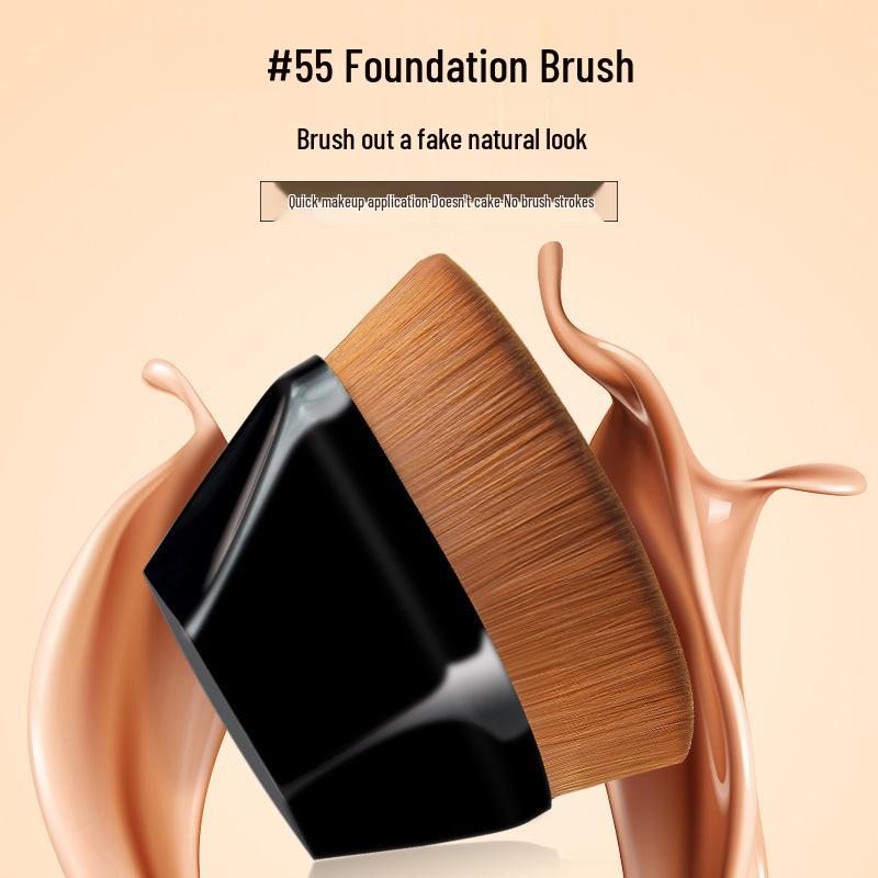 In-Stock #55 Foundation Brush: Seamless Base, Lightweight Soft Bristles for Contouring & Single Foundation Makeup.
In-Stock #55 Foundation Brush: Seamless Base, Lightweight Soft Bristles for Contouring & Single Foundation Makeup.