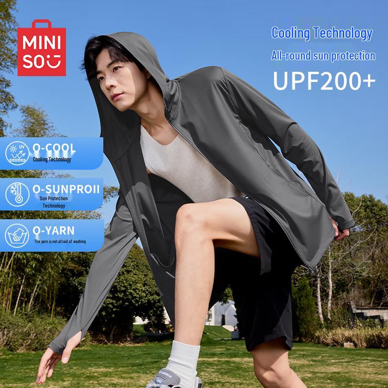 MINISO Men s Ice Silk UPF200+ Hooded Sun Protection Jacket XL
MINISO Men s Ice Silk UPF200+ Hooded Sun Protection Jacket XL