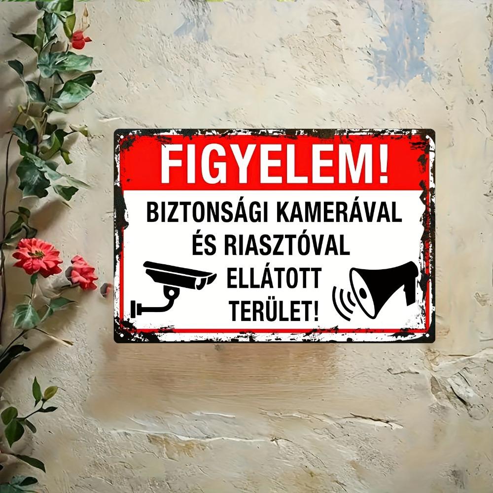 Metal Security Sign 8x12in, Weatherproof Warning with Strobe Siren Alarm, Outdoor Door Wall Decor белый
Metal Security Sign 8x12in, Weatherproof Warning with Strobe Siren Alarm, Outdoor Door Wall Decor белый