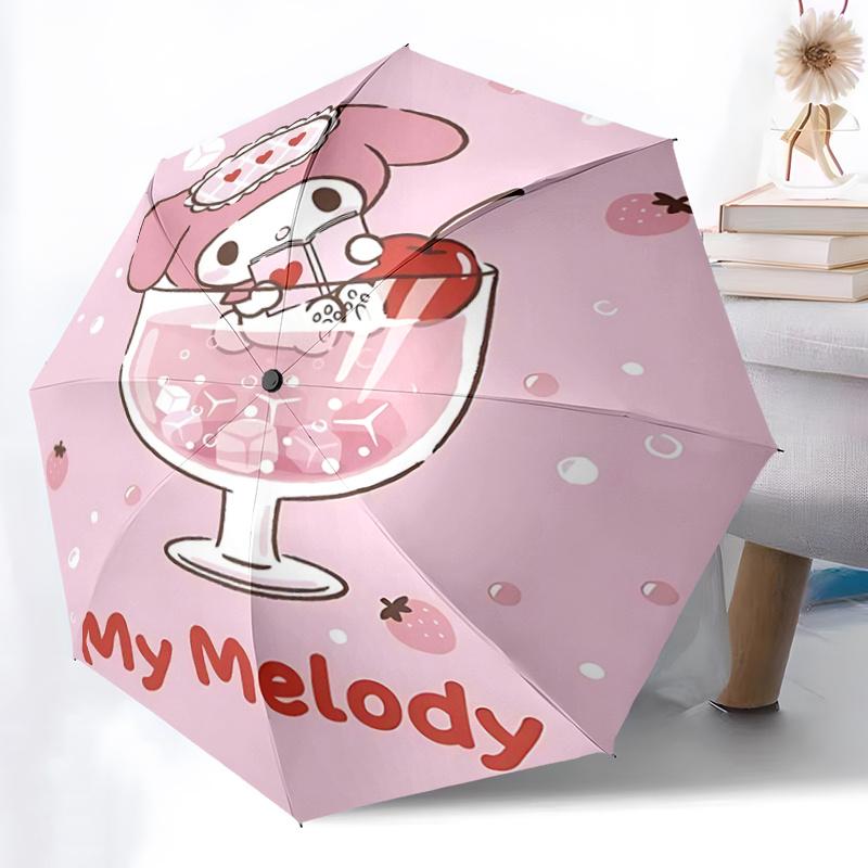 1pc My Melody Automatic Opening/Closing Umbrella with Foldable Design, Iron Frame, Outdoor Use, Festival Gift for Fans, Travelers, Daily Use, Perfect
1pc My Melody Automatic Opening/Closing Umbrella with Foldable Design, Iron Frame, Outdoor Use, Festival Gift for Fans, Travelers, Daily Use, Perfect
