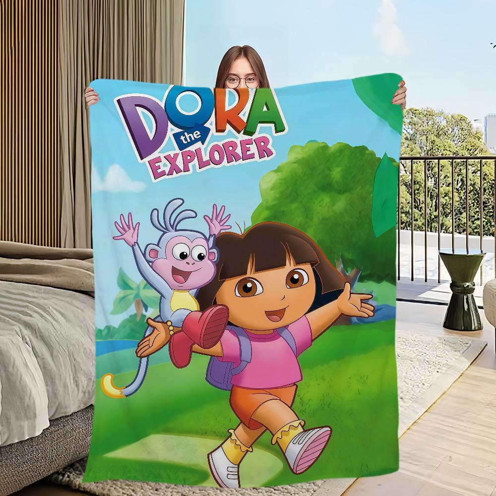 Cartoon D-Dora the E-Explorer-ES Blanket Flannel warm comfort soft plush blanket For Picnic Beds Sofas Homes And Bedrooms 30x40in
Cartoon D-Dora the E-Explorer-ES Blanket Flannel warm comfort soft plush blanket For Picnic Beds Sofas Homes And Bedrooms 30x40in