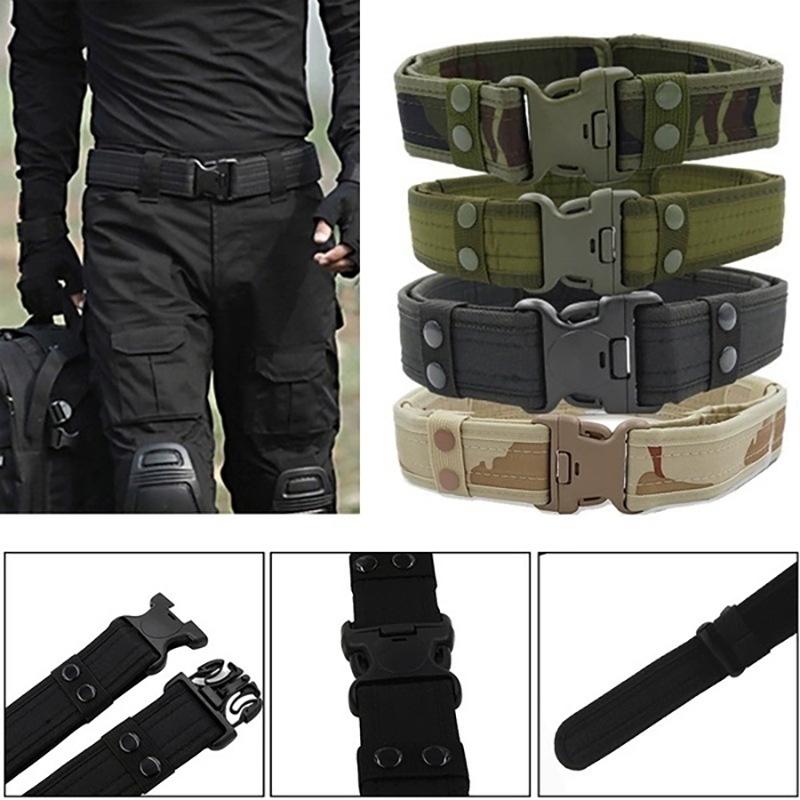 Camouflage Tactical Belt Canvas Belt Military Fan Oxford Cloth Military Training Belt Eva Men S Outdoor Security Belt 130cm чорний
Camouflage Tactical Belt Canvas Belt Military Fan Oxford Cloth Military Training Belt Eva Men S Outdoor Security Belt 130cm чорний