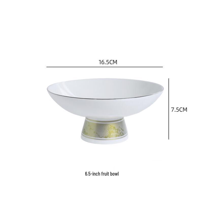 Ru Han Ceramic Fruit Plate
Ru Han Ceramic Fruit Plate