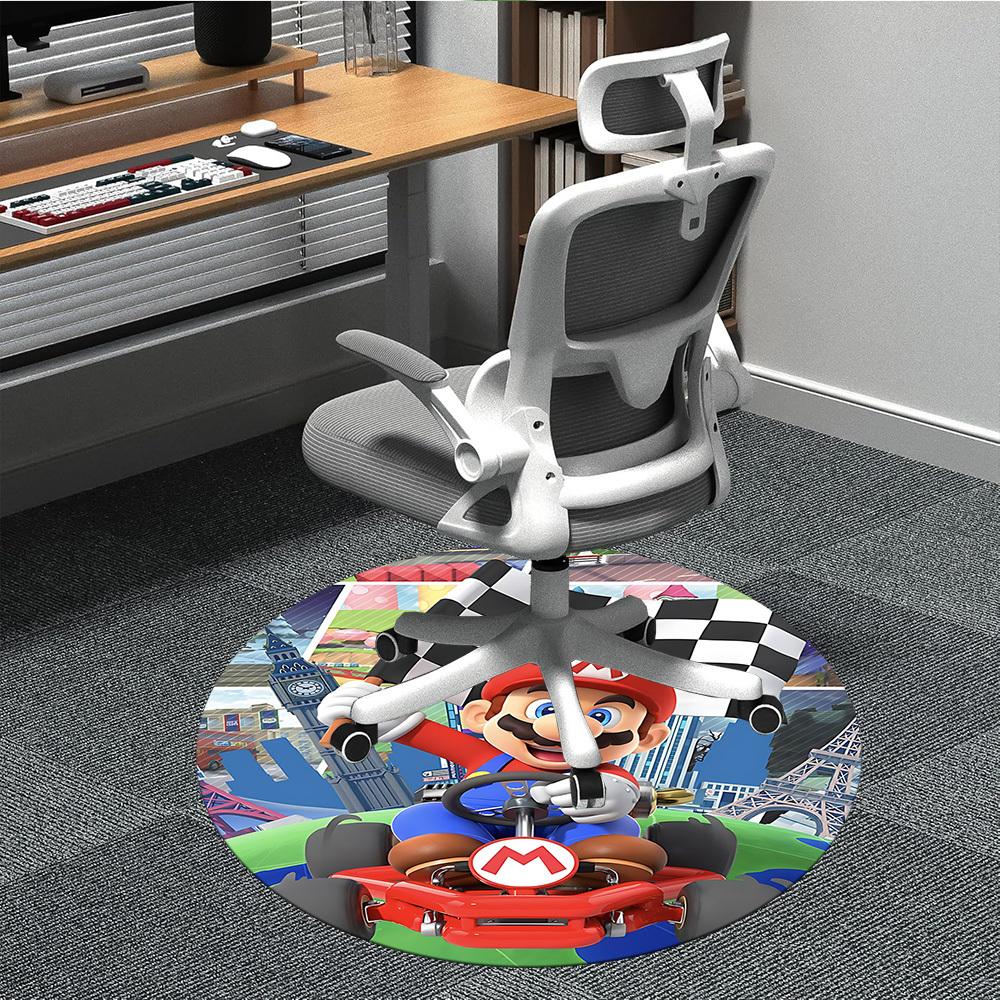 1pc Mario Kart Office Round Area Rug, Under Office Chairs Bedroom Living Room Home Decor, Room Deco, Available in Various Sizes210 80cm by 80cm
1pc Mario Kart Office Round Area Rug, Under Office Chairs Bedroom Living Room Home Decor, Room Deco, Available in Various Sizes210 80cm by 80cm