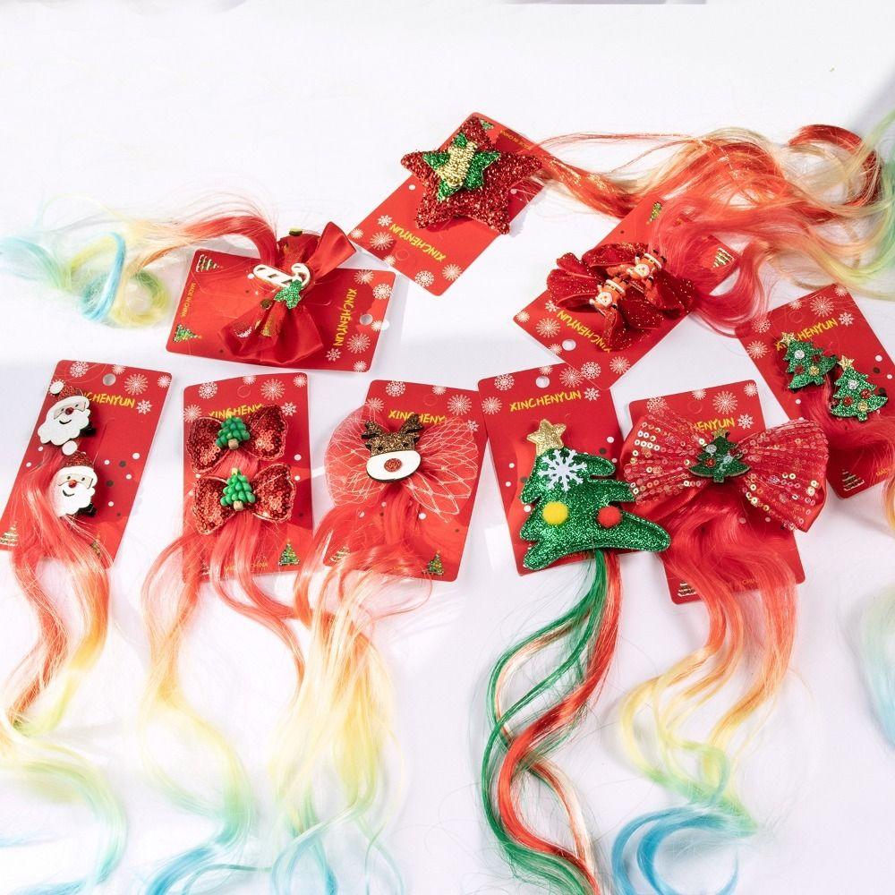 Korean Style Christmas Hair Clip Christmas Tree Bowknot Hairclip Sweet Girls Wig Hairpin Gift 2
Korean Style Christmas Hair Clip Christmas Tree Bowknot Hairclip Sweet Girls Wig Hairpin Gift 2