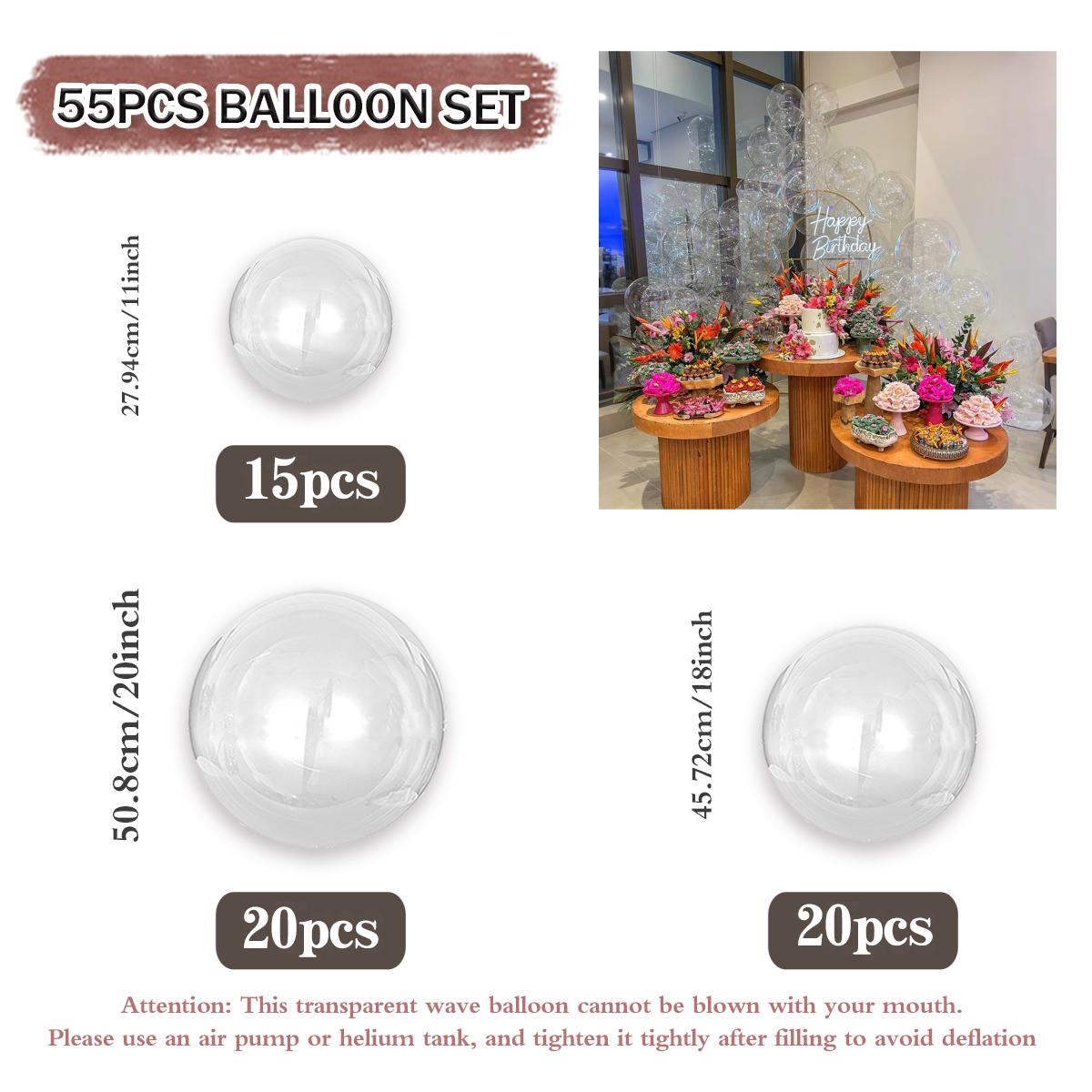 Transparent Popo Balloon Set 4D Holographic Colorful Balloon Proposal Wedding Shower Birthday Party Decoration Other
Transparent Popo Balloon Set 4D Holographic Colorful Balloon Proposal Wedding Shower Birthday Party Decoration Other