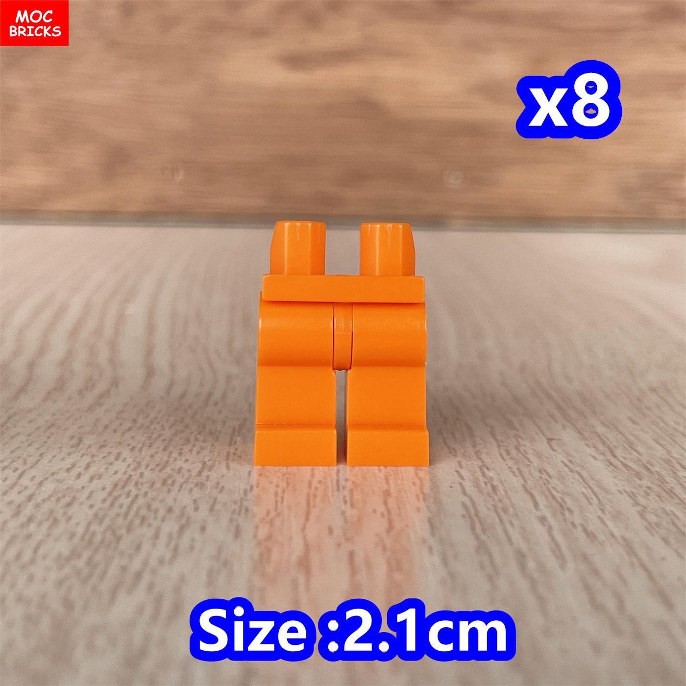 8pcs/lot MOC Bricks Blank Pants legs Body Wear Figure Accessory Assembled Building Blocks Toy Children Dolls помаранчевий
8pcs/lot MOC Bricks Blank Pants legs Body Wear Figure Accessory Assembled Building Blocks Toy Children Dolls помаранчевий