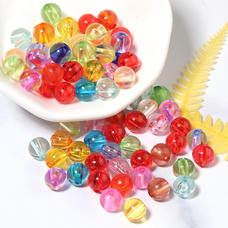 Transparent Acrylic Round Beads for DIY Bracelets and Jewelry Ornaments 100 pcs/bag, Size: 6mm, Hole: 1.8mm
Transparent Acrylic Round Beads for DIY Bracelets and Jewelry Ornaments 100 pcs/bag, Size: 6mm, Hole: 1.8mm