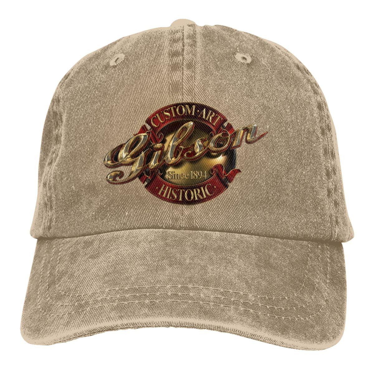 Baseball Caps Gibson Since 1894 Guitar Merch for Unisex Women Vintage Distressed Cotton Snapback Hat
Baseball Caps Gibson Since 1894 Guitar Merch for Unisex Women Vintage Distressed Cotton Snapback Hat