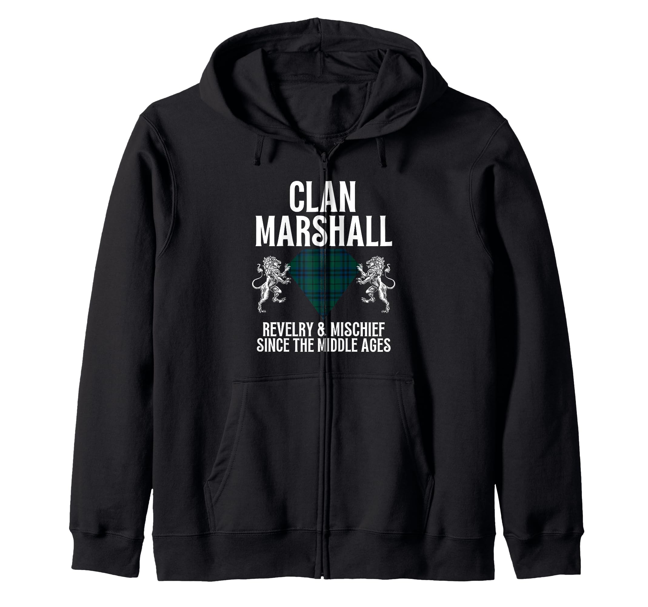 Marshall Clan Scottish Name Coat of Arms Tartan Family Party Zip Hoodie
Marshall Clan Scottish Name Coat of Arms Tartan Family Party Zip Hoodie