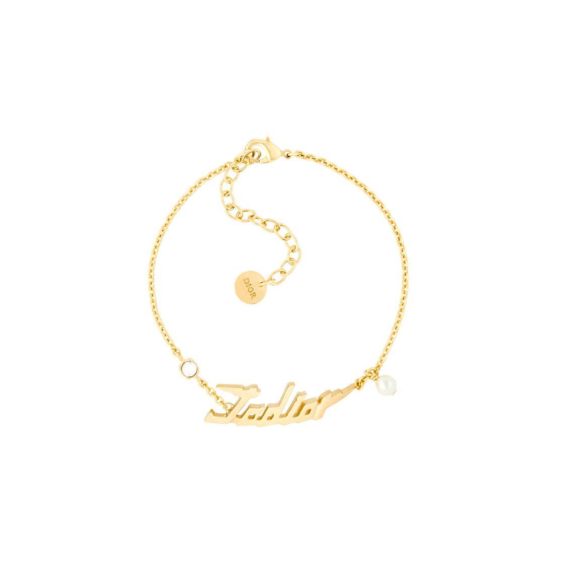 Dior JA Bracelet With Gold-Plated Metal, White Resin Beads And White Imitation Crystal Accents Women jewelry B1350ADRRS-D301 Basic Packaging-Dust Bag
Dior JA Bracelet With Gold-Plated Metal, White Resin Beads And White Imitation Crystal Accents Women jewelry B1350ADRRS-D301 Basic Packaging-Dust Bag