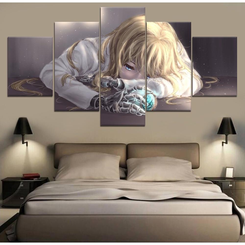 5 Panels Canvas Wall Arts Anime Poster Painting Violet Evergarden Home Decor Artwork Living Room Picture Prints Bedroom Mural 20x35 20x45 20x55cm
5 Panels Canvas Wall Arts Anime Poster Painting Violet Evergarden Home Decor Artwork Living Room Picture Prints Bedroom Mural 20x35 20x45 20x55cm
