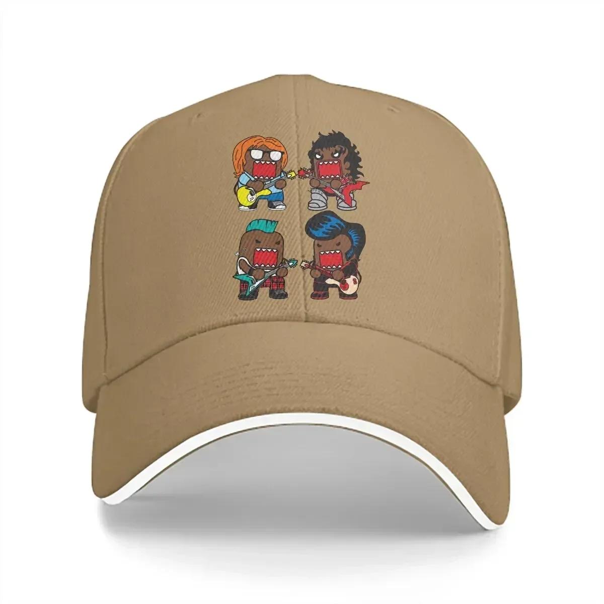 Domo Rockers Unisex Baseball Caps Peaked Cap Domo Kun Sun Shade Hats for Men Women 56-58cm хакі
Domo Rockers Unisex Baseball Caps Peaked Cap Domo Kun Sun Shade Hats for Men Women 56-58cm хакі