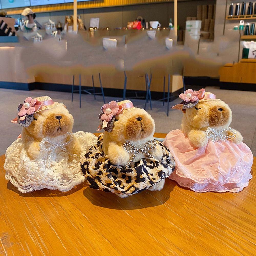 Plushies Doll Capybara Plush Dolls PP Cotton Capybara Plush Keychains Kid Girl Boy коричневий
Plushies Doll Capybara Plush Dolls PP Cotton Capybara Plush Keychains Kid Girl Boy коричневий
