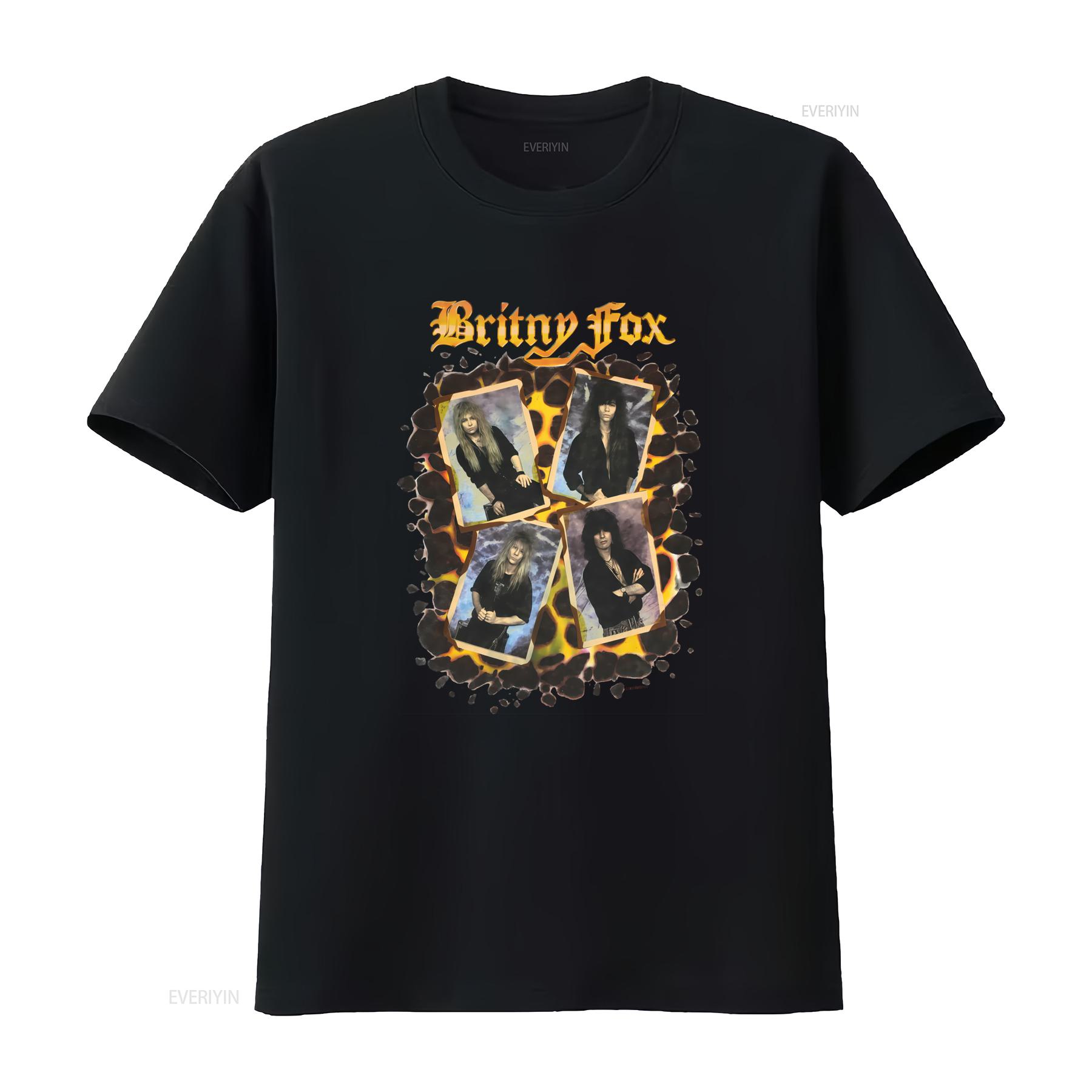 Britny Fox Band Photo Collage T Shirt For Fans Print S 5XL NW02325 vintage Washed Slightly Top For Everyday Wear Casual Unisex 4XL
Britny Fox Band Photo Collage T Shirt For Fans Print S 5XL NW02325 vintage Washed Slightly Top For Everyday Wear Casual Unisex 4XL