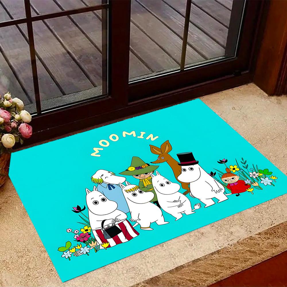 Moomin Family Adventure Themed Anti-Slip Rugs - Polyester Home Decor, Suitable for Bedrooms, Living Rooms, Doorways, Studios, and Decorations 40cmx60cm
Moomin Family Adventure Themed Anti-Slip Rugs - Polyester Home Decor, Suitable for Bedrooms, Living Rooms, Doorways, Studios, and Decorations 40cmx60cm
