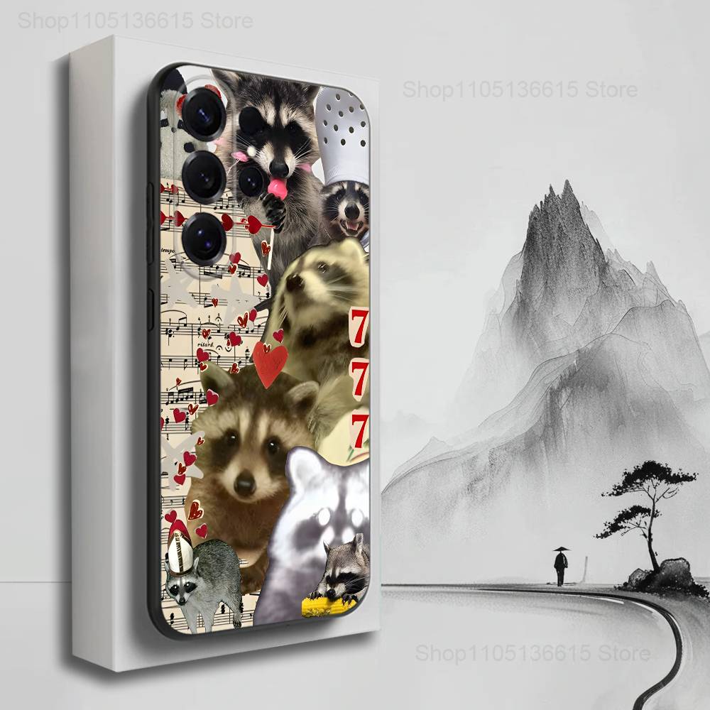 Cute Raccoon Animal Phone Case For Samsung S25,S24,S23,S22,S21,S20,S10,Ultra,Plus,Lite,FE,Soft Silicone Black Cover Samsung S205G
Cute Raccoon Animal Phone Case For Samsung S25,S24,S23,S22,S21,S20,S10,Ultra,Plus,Lite,FE,Soft Silicone Black Cover Samsung S205G