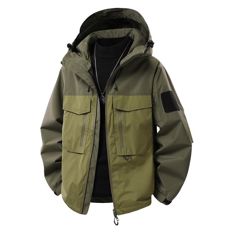 Мужская куртка одинарной застежки для улицы на осень и зиму, со съемной внутренней подкладкой и куртка для хайкинга XXXXL
Мужская куртка одинарной застежки для улицы на осень и зиму, со съемной внутренней подкладкой и куртка для хайкинга XXXXL