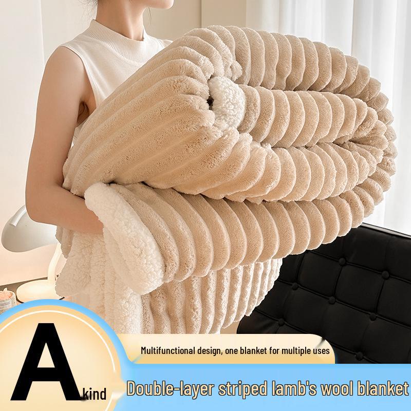 Winter Thickened Lambswool Coral Fleece Blanket & Shawl for Office or Sofa 100x150 cm
Winter Thickened Lambswool Coral Fleece Blanket & Shawl for Office or Sofa 100x150 cm