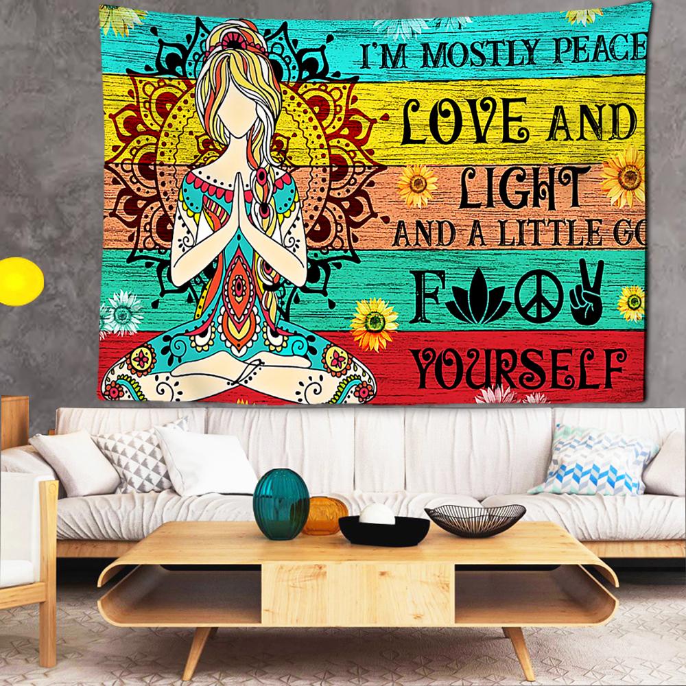 Seven Chakras Tapestry Wall Hanging Psychedelic Witchcraft Hippie Aesthetics Home Decor Meditation Room 95x70cm
Seven Chakras Tapestry Wall Hanging Psychedelic Witchcraft Hippie Aesthetics Home Decor Meditation Room 95x70cm
