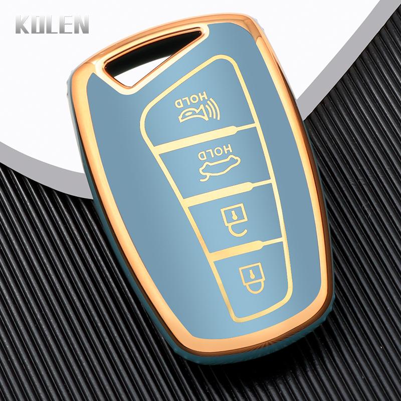 Tpu Car Remote Key Cover Case Shell Fob For Hyundai Santa Fe Sport Ix45 Equus Centennial Genesis G80 Grandeur Azera Sedan 3Dm
Tpu Car Remote Key Cover Case Shell Fob For Hyundai Santa Fe Sport Ix45 Equus Centennial Genesis G80 Grandeur Azera Sedan 3Dm