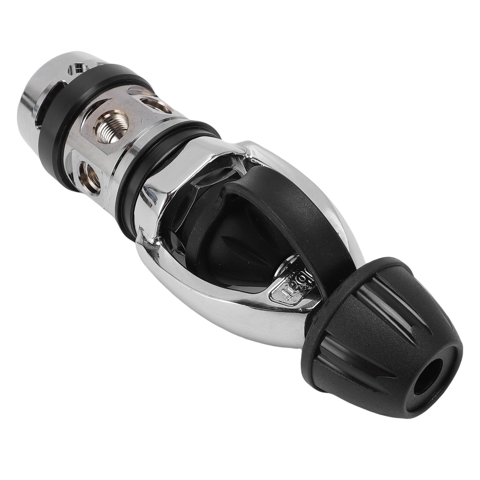 First Stage Scuba Dive Regulator Chrome Plated Brass 5 Ports 1st Stage Underwater Diving Regulator for Scuba Diving Gear
First Stage Scuba Dive Regulator Chrome Plated Brass 5 Ports 1st Stage Underwater Diving Regulator for Scuba Diving Gear
