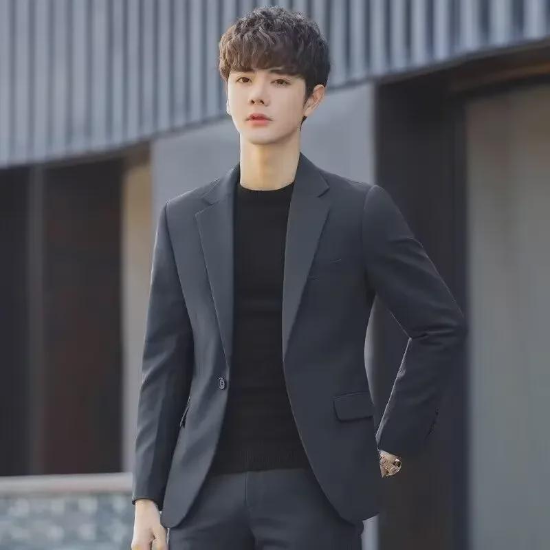 Men s Slim Fit Light Luxury Casual Jacket - Korean Style, Handsome Spring/Summer Small Suit
Men s Slim Fit Light Luxury Casual Jacket - Korean Style, Handsome Spring/Summer Small Suit