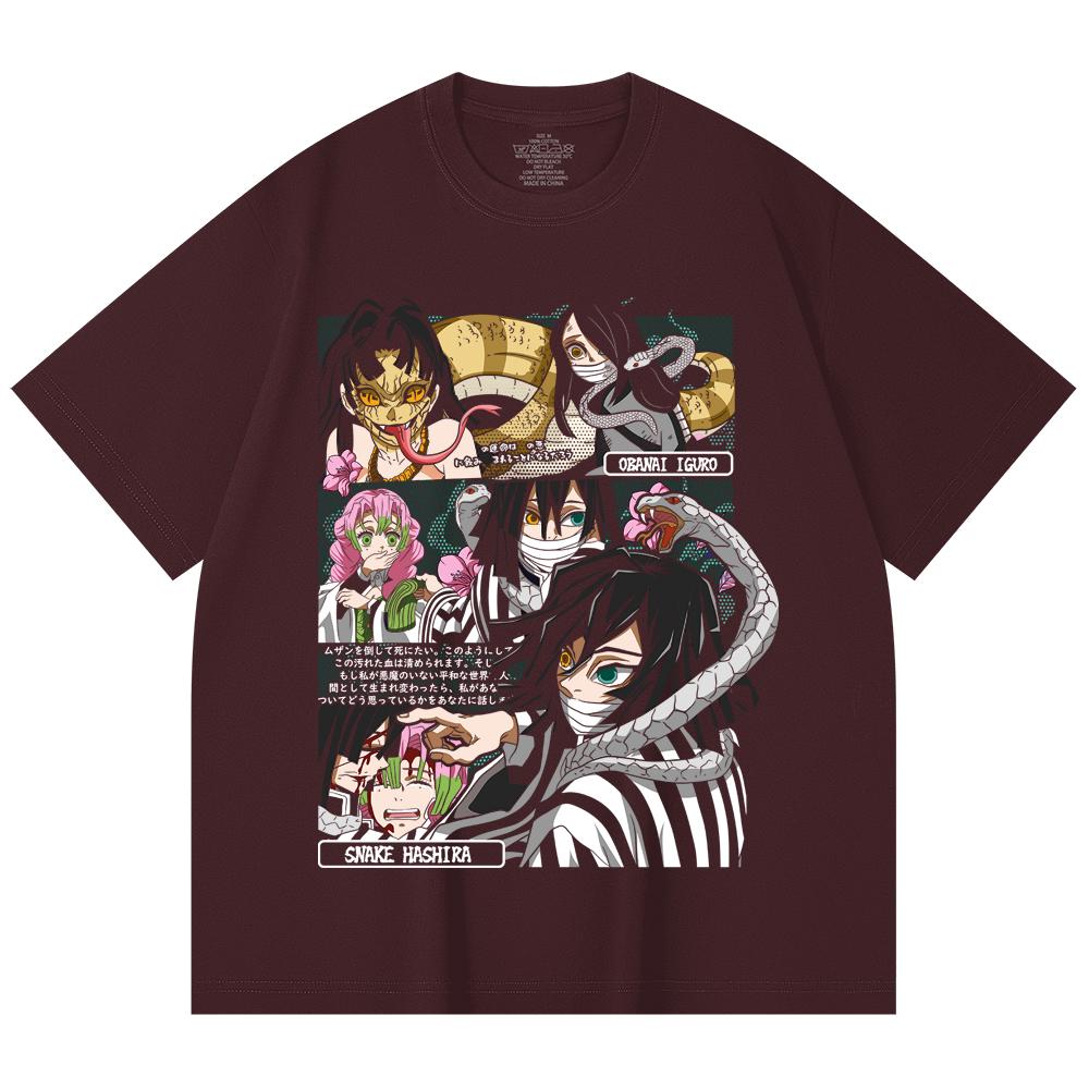 230 Gsm 100% Cotton Demon Slayer V17 Obanai Print Unisex Heavy Cotton T Shirt 2XL
230 Gsm 100% Cotton Demon Slayer V17 Obanai Print Unisex Heavy Cotton T Shirt 2XL