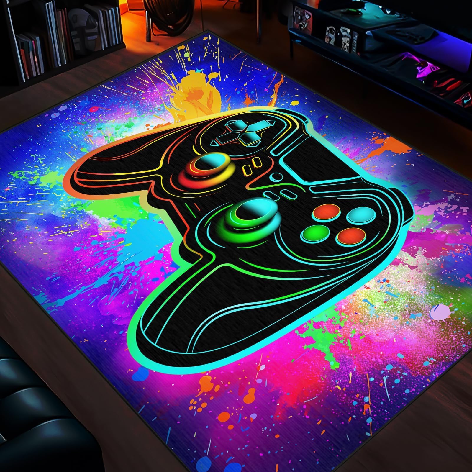 Gamer Area Rugs for Girls Bedroom, Dreamy Purple Butterfly Gaming Rug for Gamer Room, Teens Room,Girls Room, Kids Playroom, Dorm, Large Vide 120cm x 160cm
Gamer Area Rugs for Girls Bedroom, Dreamy Purple Butterfly Gaming Rug for Gamer Room, Teens Room,Girls Room, Kids Playroom, Dorm, Large Vide 120cm x 160cm