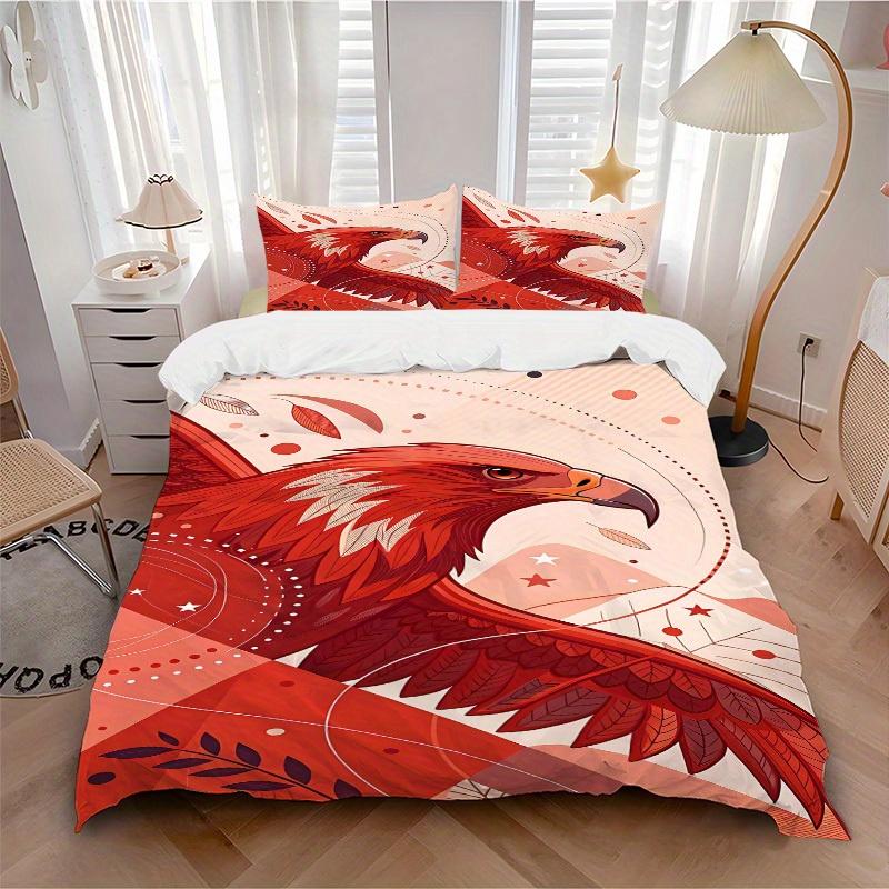 3pcs Animal-themed Phoenix Eagle Soft and Comfortable Breathability, Bedding Set, Machine Washable, Suitable for All Seasons181 135x200cm
3pcs Animal-themed Phoenix Eagle Soft and Comfortable Breathability, Bedding Set, Machine Washable, Suitable for All Seasons181 135x200cm