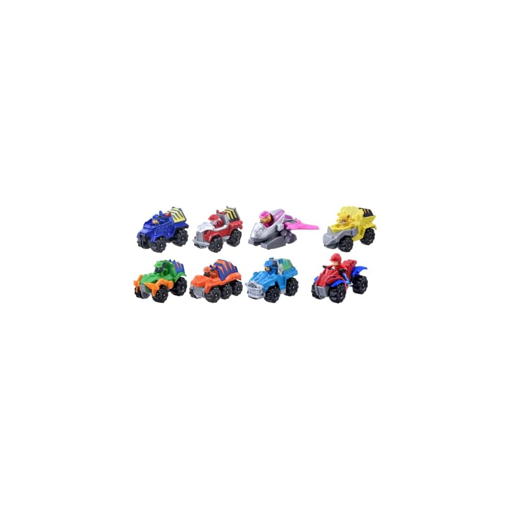 Paw Patrol Diecast Vehicle Gift Pack Dino Version with 6 Vehicles and Collectible Figures
Paw Patrol Diecast Vehicle Gift Pack Dino Version with 6 Vehicles and Collectible Figures