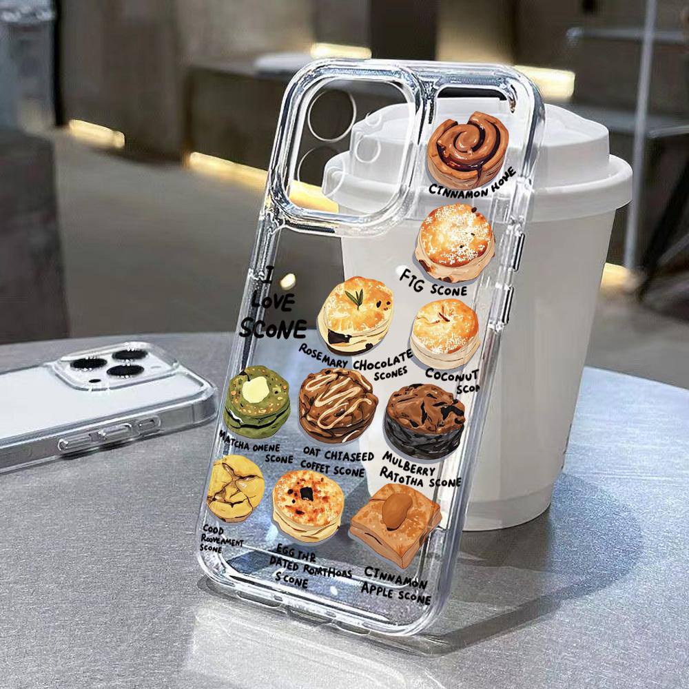 Assorted Scone Collection Pattern Phone Case for iPhone 17 16 15 14 13 12 11 16E Series Pro Max Plus Double Layer Protection iphone 16 ProMax
Assorted Scone Collection Pattern Phone Case for iPhone 17 16 15 14 13 12 11 16E Series Pro Max Plus Double Layer Protection iphone 16 ProMax