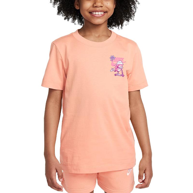Nike Sportswear Comfortable Round Neck Pullover Short Sleeve T-Shirt Kids Tops Beige Agate HQ3239-844 XS
Nike Sportswear Comfortable Round Neck Pullover Short Sleeve T-Shirt Kids Tops Beige Agate HQ3239-844 XS